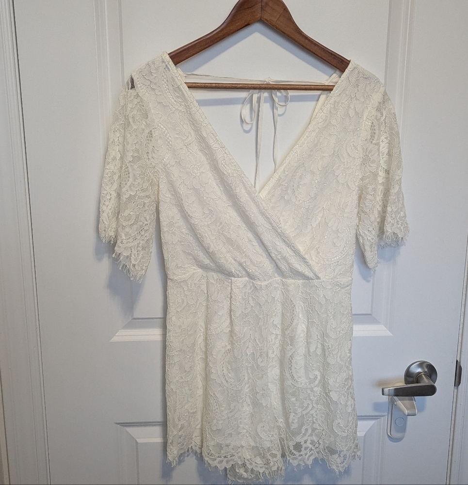Charlotte Russe Lace Romper